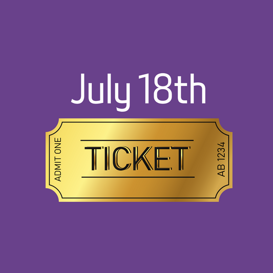 July 18th Performance Ticket