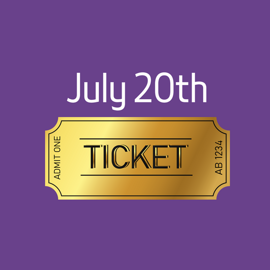 July 20th Performance Ticket